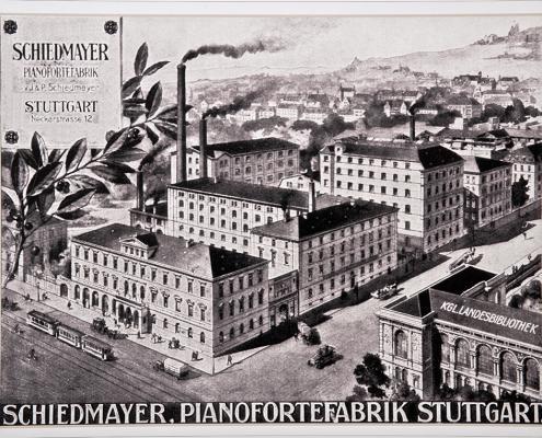 J. & P. Schiedmayer Pianofortefabrik Stuttgart