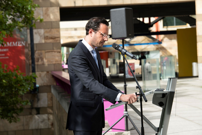 Laudatio Dr. Fabian Mayer, Erster Bürgermeister